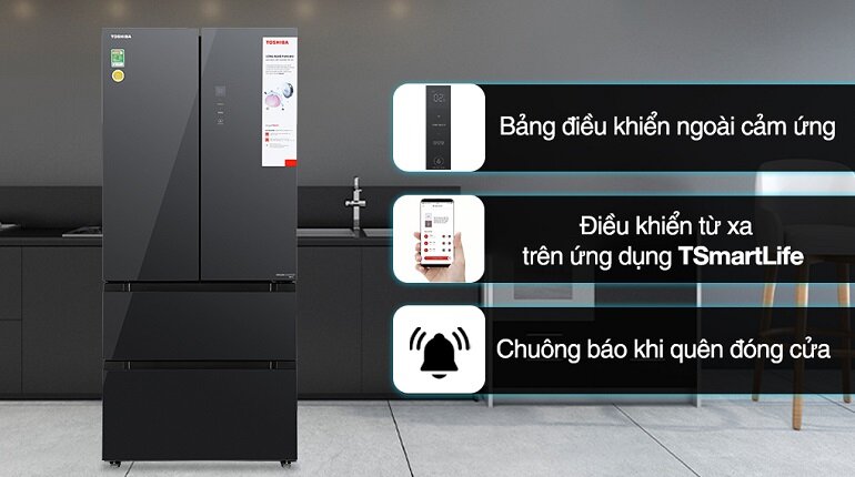 Tủ lạnh Toshiba Inverter 556 lít GR-RF669WI-PGV(A9)-BG 