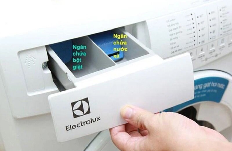 5 notes to clean the Electrolux front-load washing machine cleanly and simply