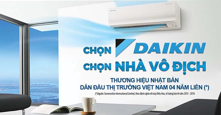 Thương hiệu Daikin may lanh nhat ban 1