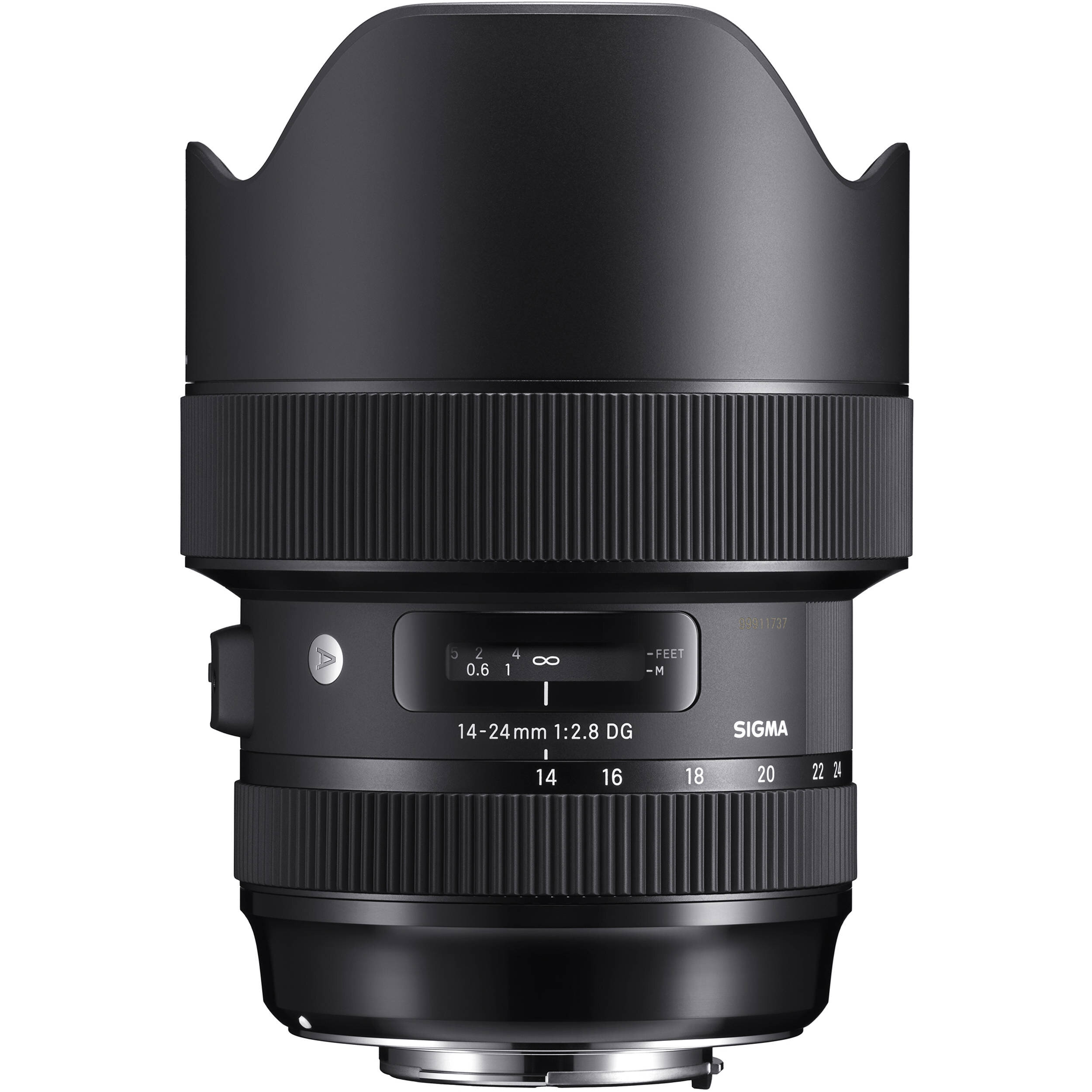 Cận cảnh lens Sigma 14-24mm f/2.8 DG HSM | A 