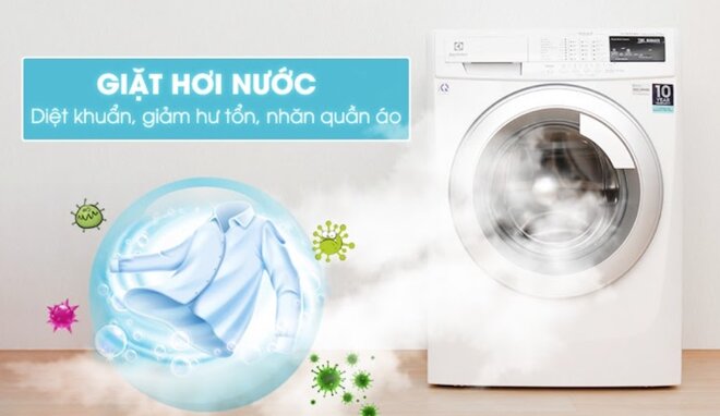 Công nghệ giặt chất lượng cao của Electrolux EWF10744