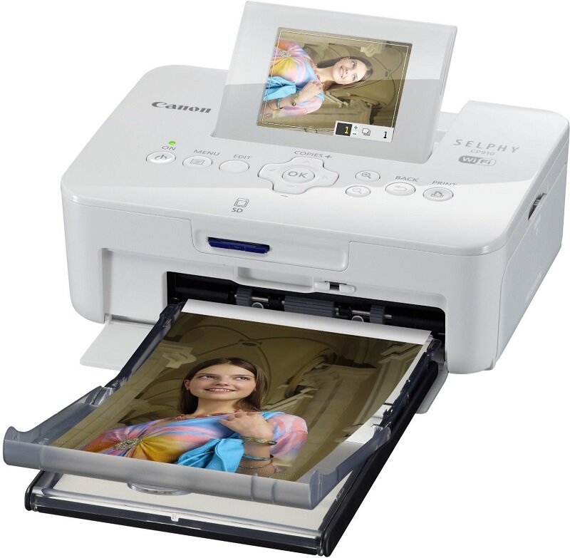 Máy in ảnh Canon CP820 (CP-820) có thể in nhiều khổ giấy và chất liệu giấy khác nhau