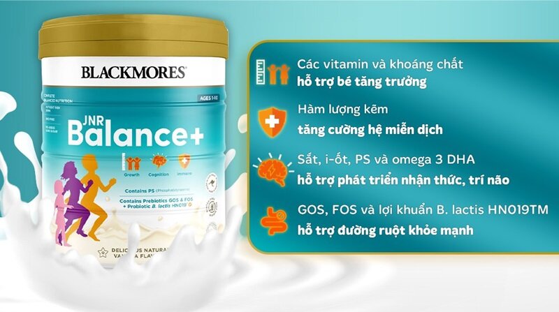 Sữa Blackmores Balance: Dòng sữa cao năng lượng không chứa thành phần gây biến đổi gen