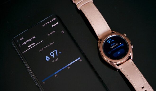 samsung galaxy watch 3 có đo huyết áp không