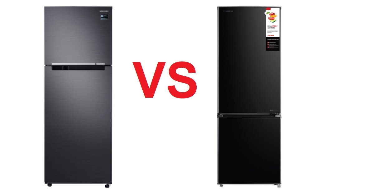 Nên chọn mua tủ lạnh ngăn đá dưới Toshiba hay tủ lạnh Samsung ngăn đá trên trong cùng tầm ngân sách dưới 12 triệu vnd?