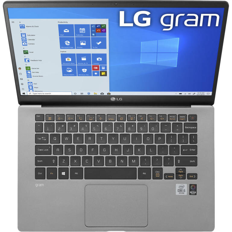 Cấu hình mạnh mẽ của laptop LG Gram 14Z90N-V.AR52A5 với Intel Iris Plus và Ram 8GB 
