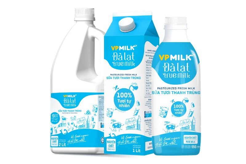 Đánh giá sữa VPMilk Đà Lạt True Milk: Sữa tươi cao nguyên có đáng để lựa chọn?