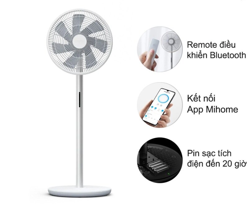 Top 9 quạt tích điện tốt nhất 2026, giá từ 495K: Tranh thủ mua trước mùa cao điểm nắng nóng