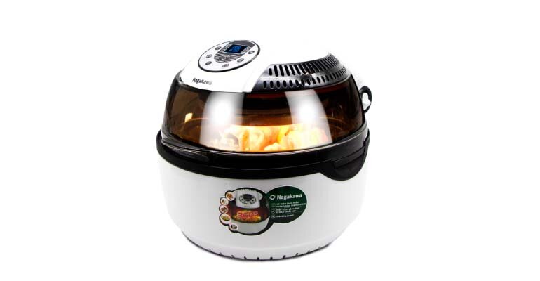 Nồi chiên không dầu Nagakawa SmartPlus NAG3303 với dung tích lên đến 9 lít thích hợp sử dụng cho gia đình đông con nồi chiên không dầu Nagakawa