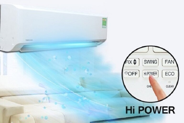 điều hòa Toshiba 1 HP Inverter RAS-H10T4KCVRG-V