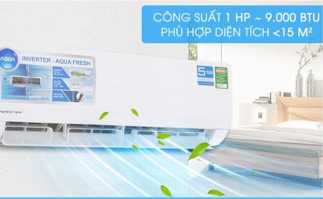 Điều hòa Aqua AQA-KCRV10XAW phù hợp cho mọi gia đình