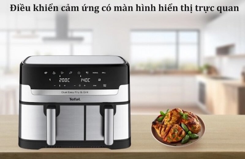 Nồi chiên không dầu Tefal EY905D10 giúp tiết kiệm thời gian và công sức