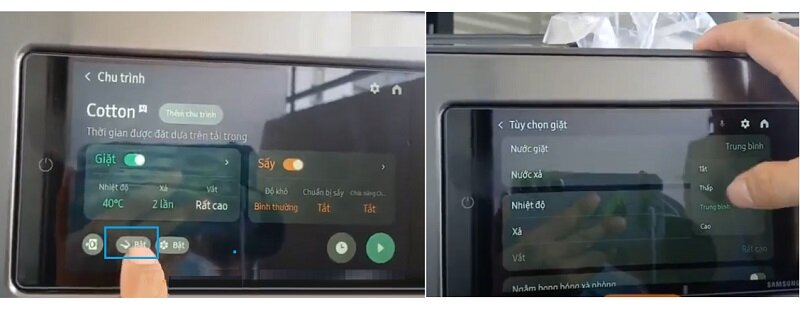 Hướng dẫn cách dùng máy giặt sấy Samsung WD25DB8995BZSV với trợ lý ảo Bixby thông minh