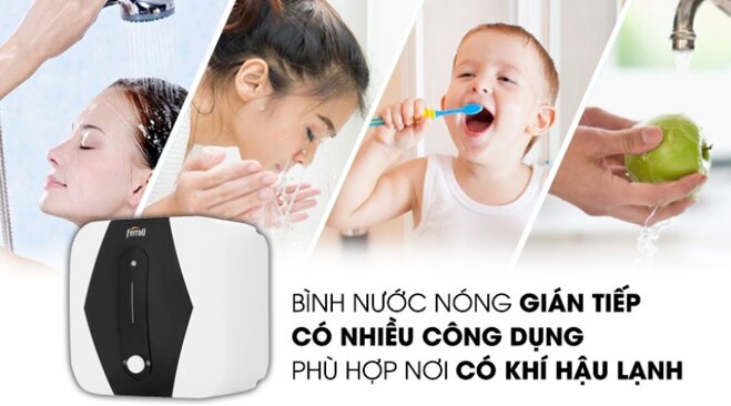 So sánh bình nóng lạnh gián tiếp Ferroli Mido 20L SQ và Beko BWH 20 SMH