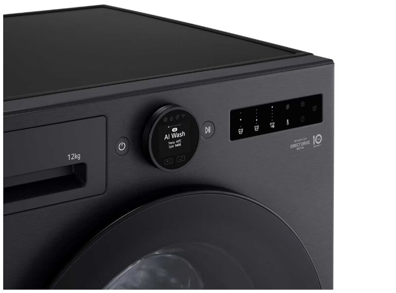 Máy giặt LG Inverter 12 kg FX1412S3K bảng điều khiển