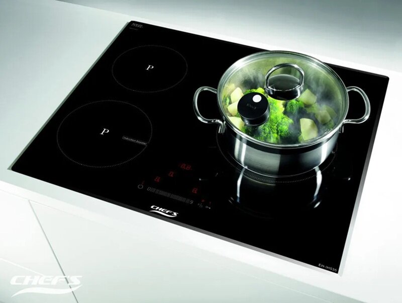 bếp từ 3 vùng nấu Chef's EH-IH535 thiết kế