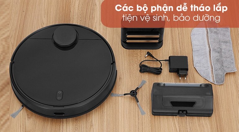 Các bộ phận của robot khi tháo rời