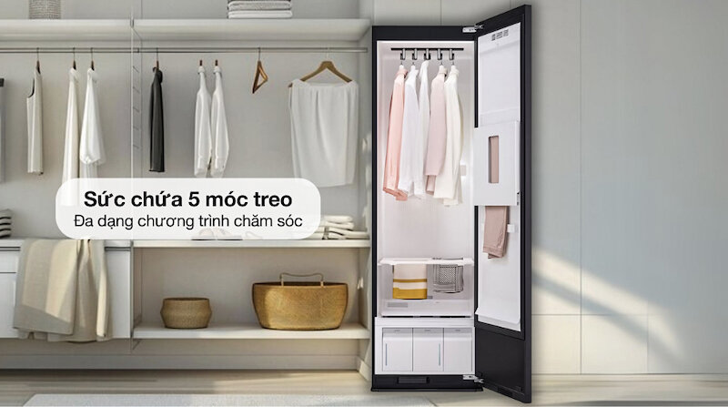 Giá tủ chăm sóc quần áo LG SC5MBR80H giảm sâu 10 triệu, chất lượng vẫn xuất sắc!