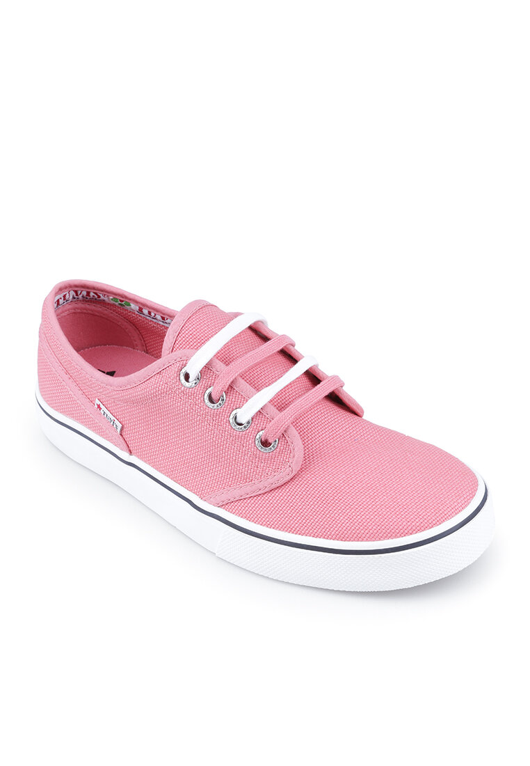 Tuvi's lace-up canvas shoes