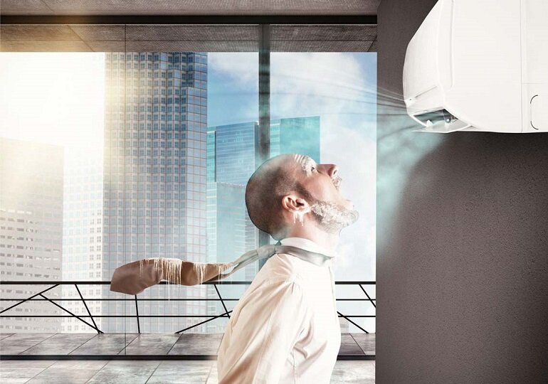 nằm ngủ phòng điều hòa bị nghẹt mũi