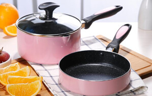 9 bộ nồi vân đá tốt bền nhất an toàn sức khỏe chống dính giá từ 500k