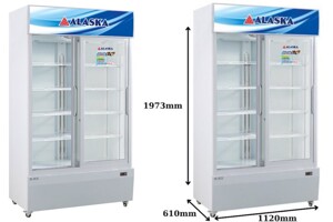 9 lý do nên lựa chọn tủ mát Alaska 800 lít SL-8CS cho các cửa hàng kinh doanh thực phẩm