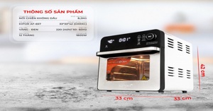 9 lý do nên mua nồi chiên không dầu Kipor KP-AF657