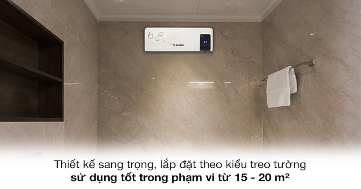 máy sưởi gốm Rapido RCH2000-D