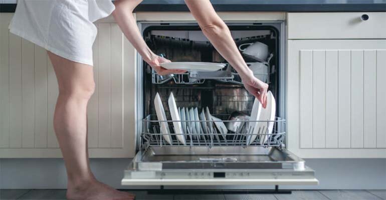 Máy rửa bát Hafele tích hợp công nghệ sấy tăng cường Thương hiệu máy rửa bát