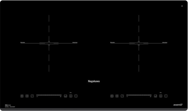 Bếp từ đôi lắp âm Nagakawa NK2C02M