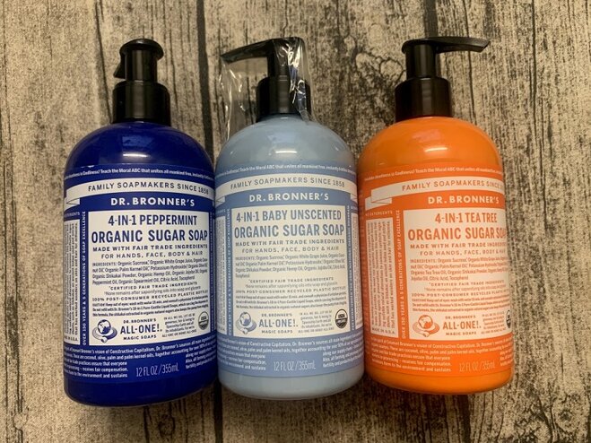 Sữa tắm Dr.Bronner's Pure-Castile Liquid Soap