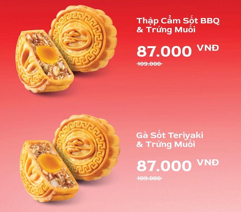 Bánh Trung thu trứng muối Highlands mang lại những hương vị kết hợp độc đáo