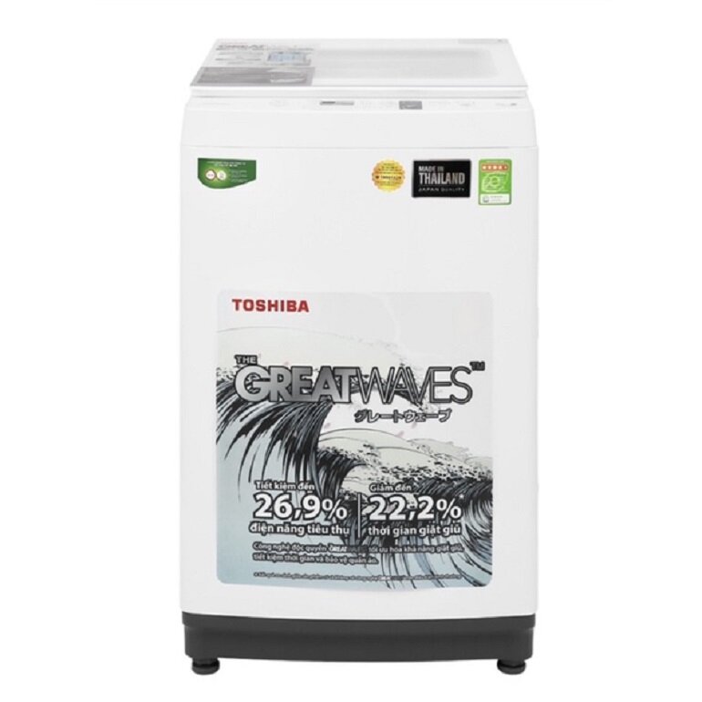máy giặt Toshiba sử dụng công nghệ Greatwaves