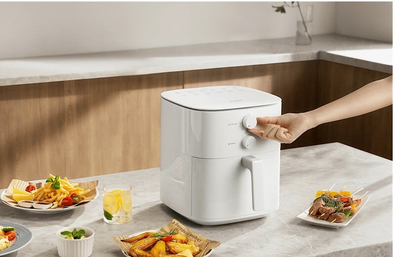 Nồi chiên không dầu Xiaomi Air Fryer Essential 6L rất sang xịn, giá chỉ 1.39 triệu đồng