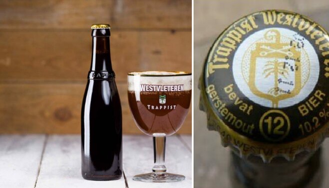 Bia Westvleteren 12 - Giá tham khảo: 1.500.000 vnđ/ chai 330ml