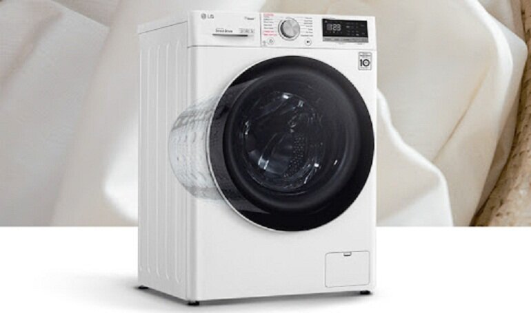 Máy giặt LG có sấy Inverter 8.5Kg FV1408G4W cửa ngang