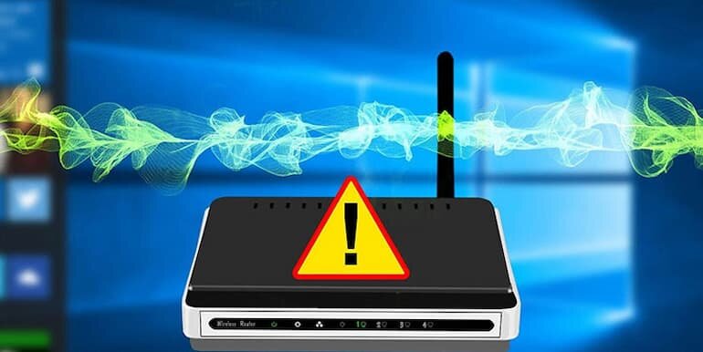 Lỗi tivi Casper không kết nối được wifi do đường truyền mạng kém