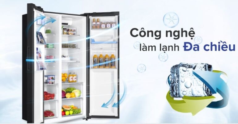 tủ lạnh aqua inverter 524 lít aqr-sw541xa(bl)