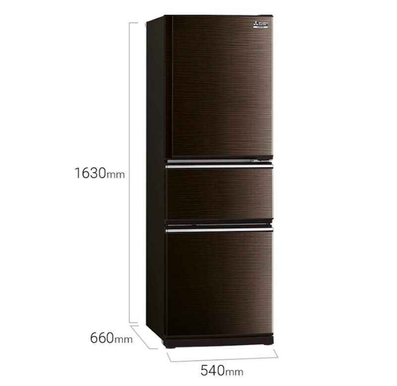 Tủ lạnh Mitsubishi Electric Inverter 272 lít MR-CX35EM phù hợp cho nhà có diện tích nhỏ