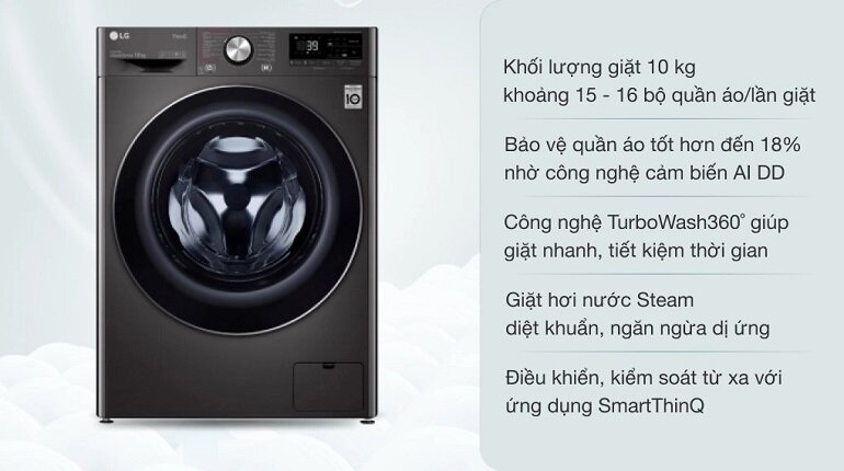 máy giặt lg 10kg