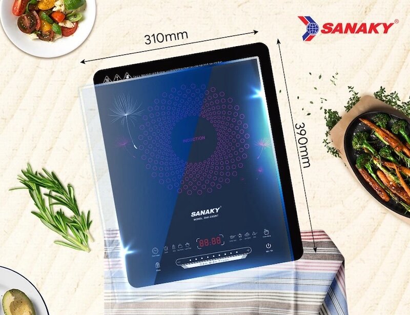 Bếp từ đơn Sanaky SNK-2302BT lựa chọn lý tưởng cho gia đình nhỏ