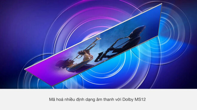 Trải nghiệm âm thanh chân thực với công nghệ Dolby MS12 trên TCL L43S5200