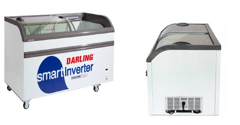 Tủ đông Darling DMF-9079ASKI có thiết kế nhỏ gọn, hiện đại