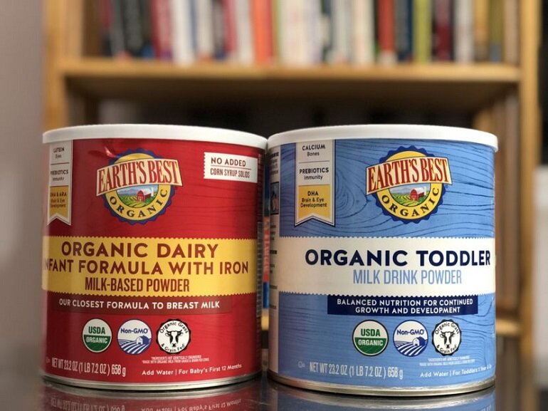Sữa Organic Toddler đến từ Mỹ với chất lượng hàng đầu