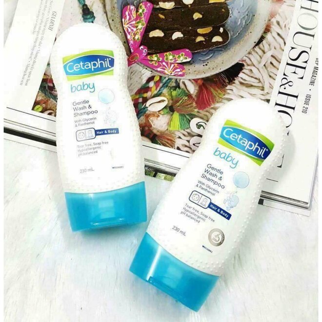 Sữa tắm gội toàn thân Cetaphil