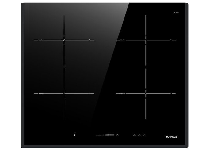 Khởi động chức năng khóa bếp an toàn trong cách sử dụng bếp từ Hafele 4 vùng nấu