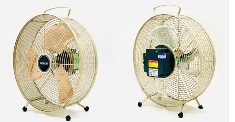 Quạt tích điện KORICHI KRC-6212 có thiết kế nhỏ gọn thích hợp mang theo để đi cắm trại vô cùng tiện lợi quạt tích điện KORICHI KRC-6212
