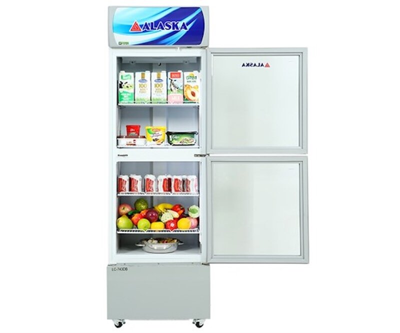 Tủ mát Alaska 2 cánh 450 lít LC743DB sự lựa chọn lý tưởng dành cho bạn