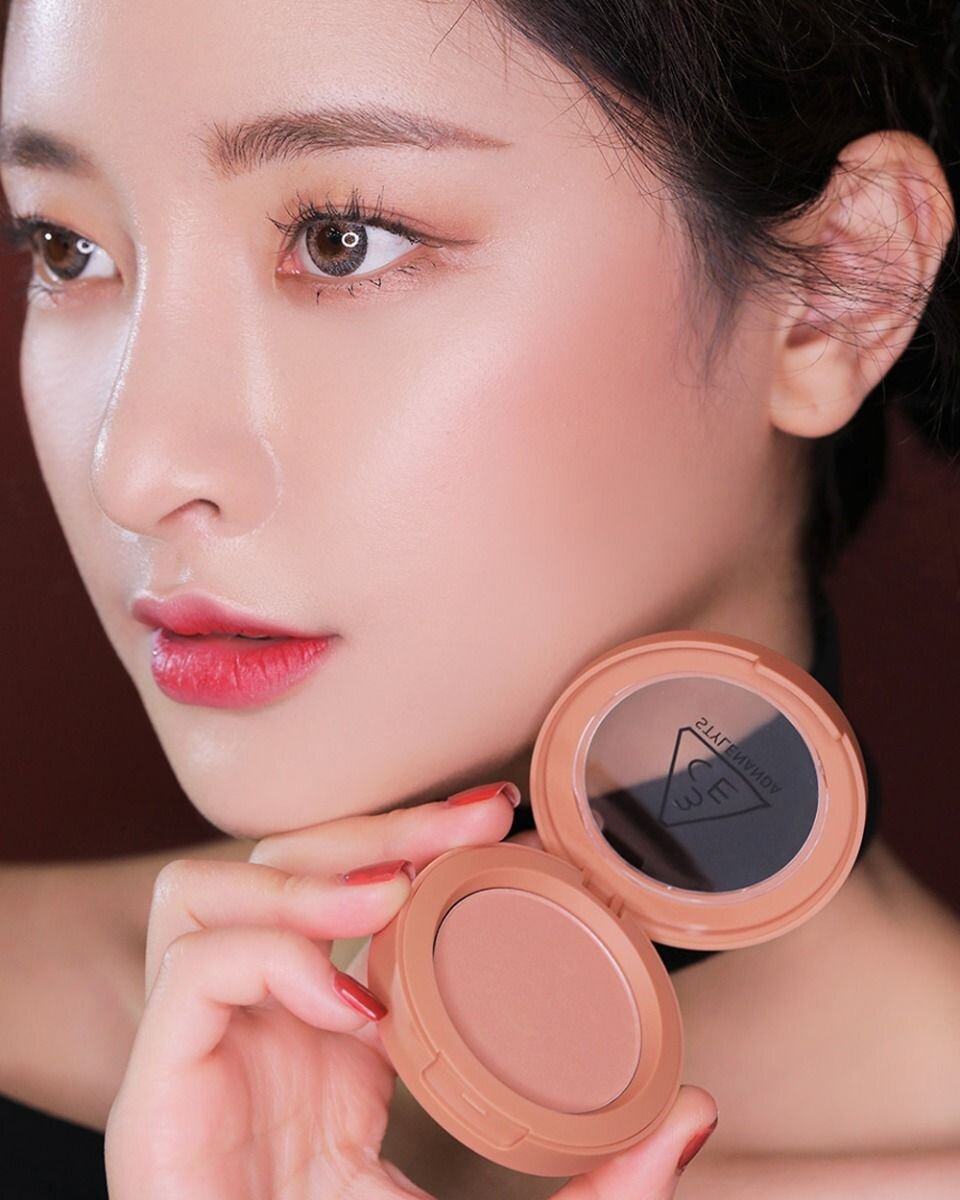 Phấn má hồng 3CE rose beige