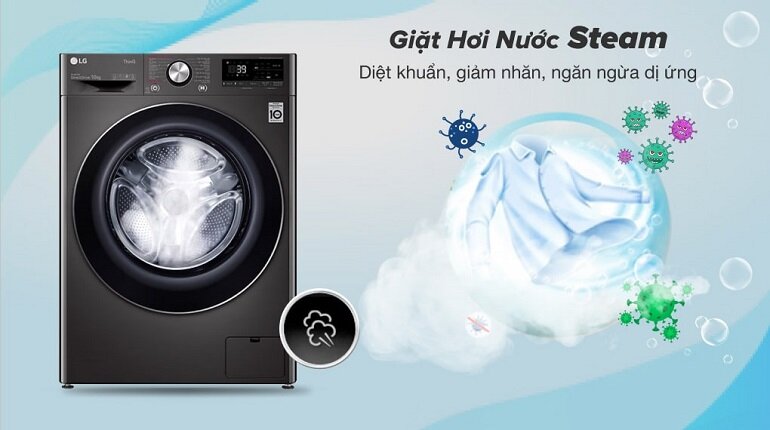 Máy giặt truyền trực tiếp LG 10kg FV1410S3B